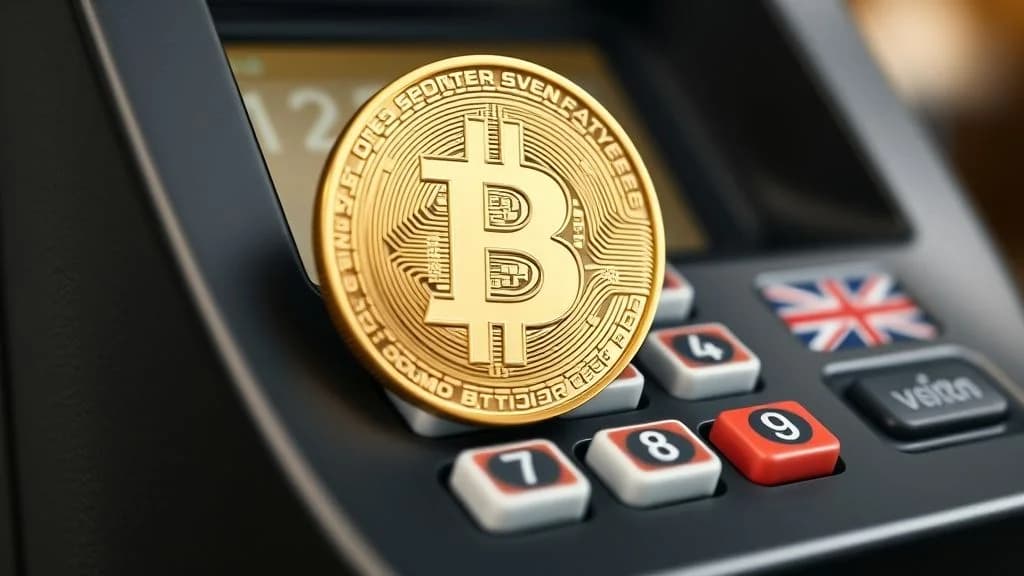 Bitcoin: Veja as máquinas de cartão que aceitam criptomoedas.