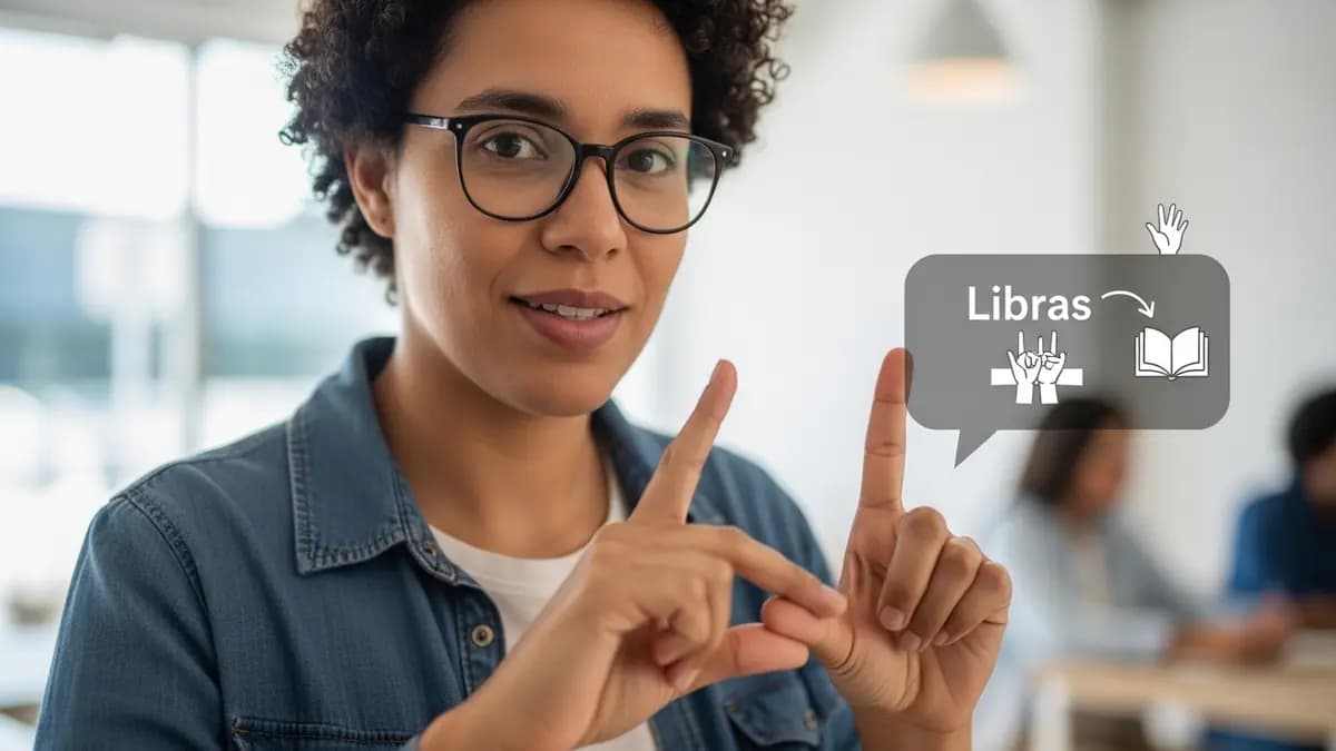 Como aprender Libras