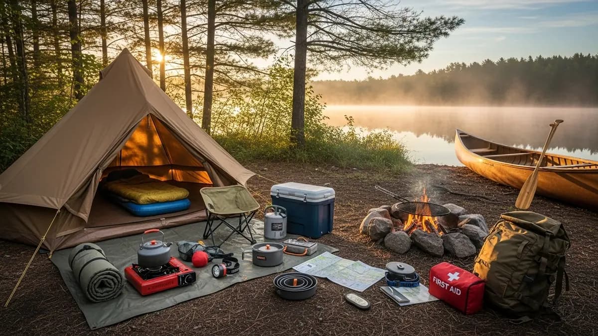 O que levar para acampar