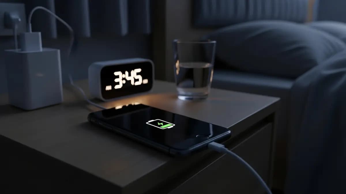 Pode deixar o celular carregando a noite toda