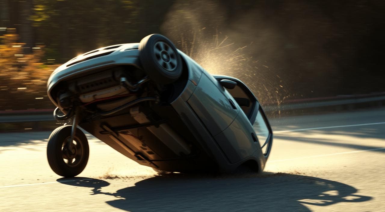 significado de sonhar com carro capotando