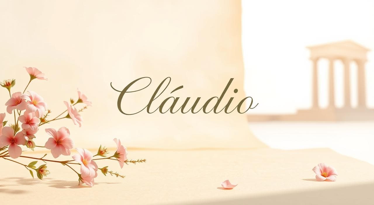 qual o significado do nome cláudio