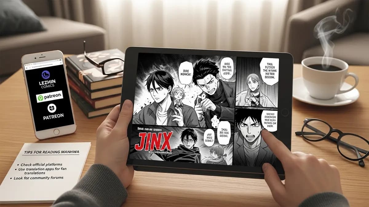 Onde ler Jinx Manhwa